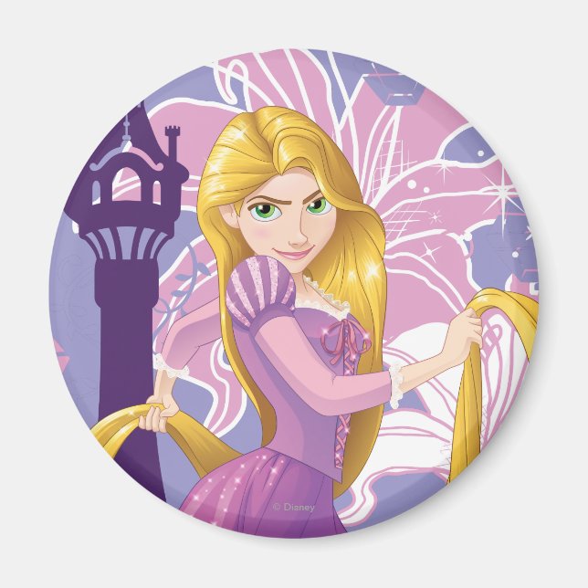Rapunzel - Determined Magnet (Front)