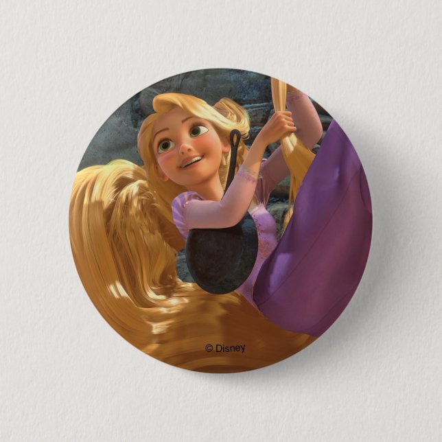 Rapunzel | Dream Big Pinback Button (Front)