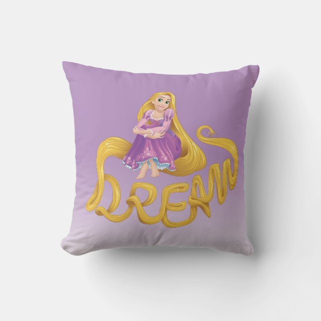 Rapunzel | Dream Throw Pillow (Front)