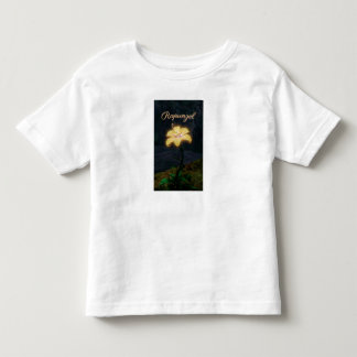 Rapunzel flower toddler t-shirt