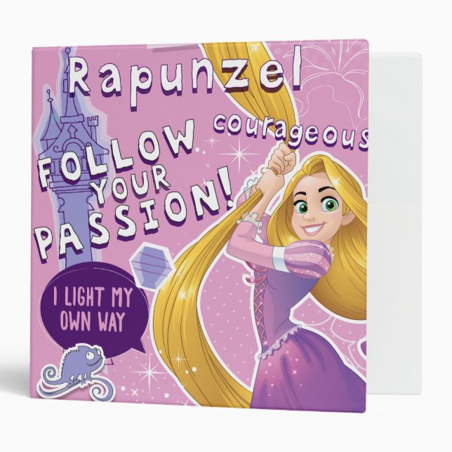 Rapunzel - Follow Your Passion Binder (Front/Inside)
