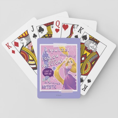 Rapunzel _ Follow Your Passion Playing Cards