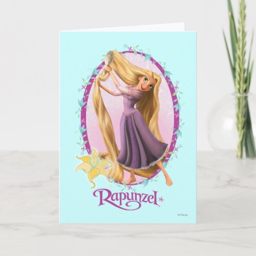 Rapunzel Frame Card