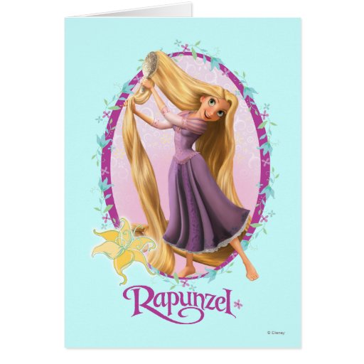 Rapunzel Frame Card | Zazzle