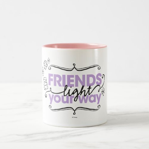 Rapunzel  Friends Light Your Way Two_Tone Coffee Mug