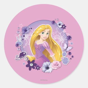 Rapunzel - I Light My Own Way Classic Round Sticker by DisneyPrincess at Zazzle