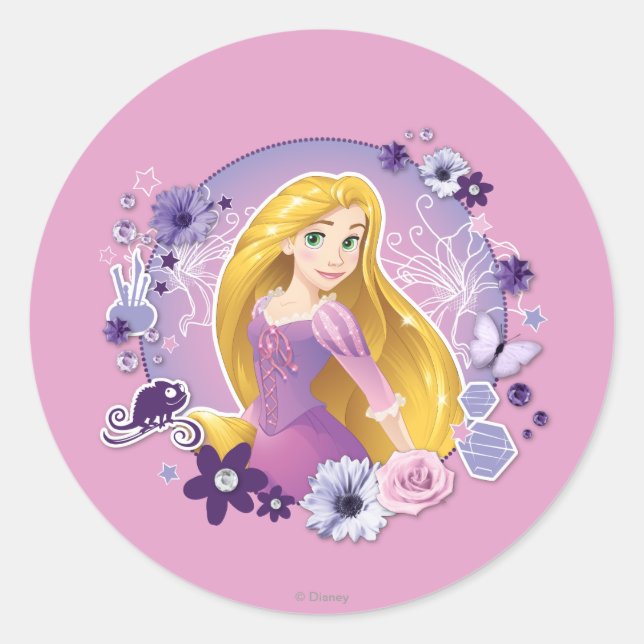 Rapunzel - I Light my Own Way Classic Round Sticker (Front)