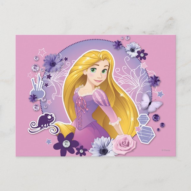 Rapunzel - I Light my Own Way Postcard (Front)