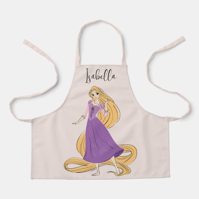 Rapunzel in Motion Apron (Front)