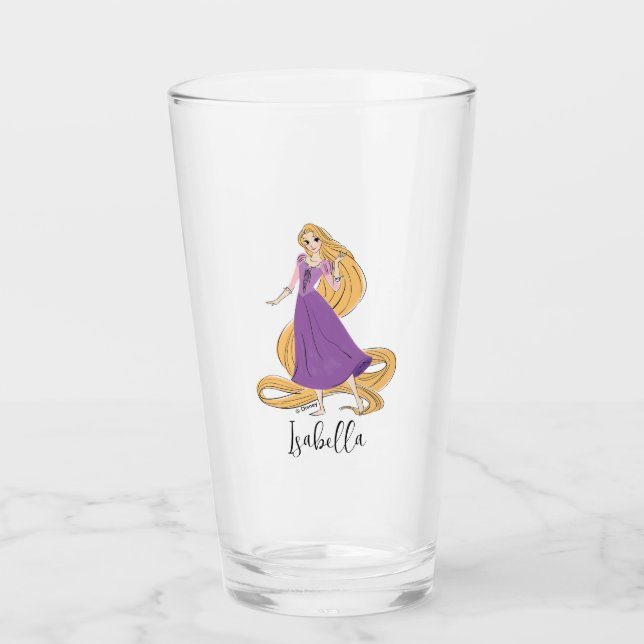 Rapunzel in Motion Glass (Front)
