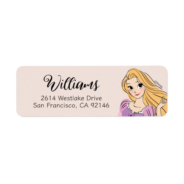 Rapunzel in Motion Label (Front)