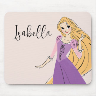 Rapunzel in Motion Mouse Pad