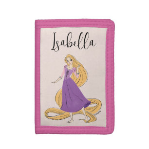 Rapunzel in Motion Tri-fold Wallet