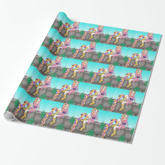 Rapunzel Items Wrapping Paper