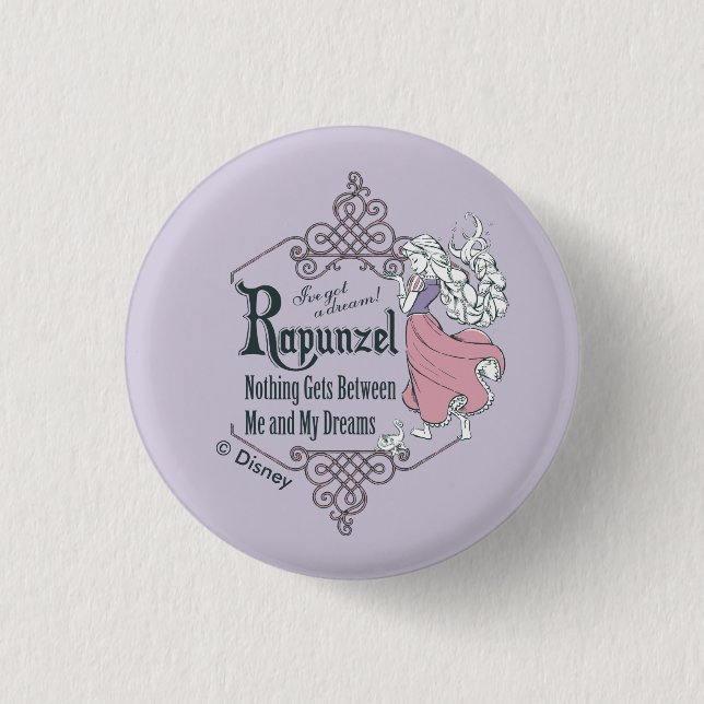 Rapunzel | I've Got a Dream! Button (Front)