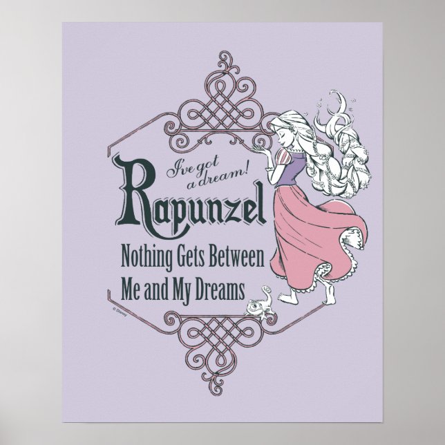 Rapunzel | I've Got a Dream! Poster (Front)