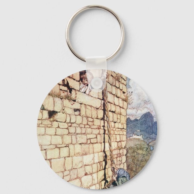 Rapunzel Keychain (Front)