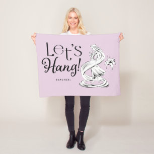 Rapunzel Let's Hang Fleece Blanket