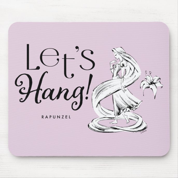 Rapunzel | Let&#39;s Hang Mouse Pad