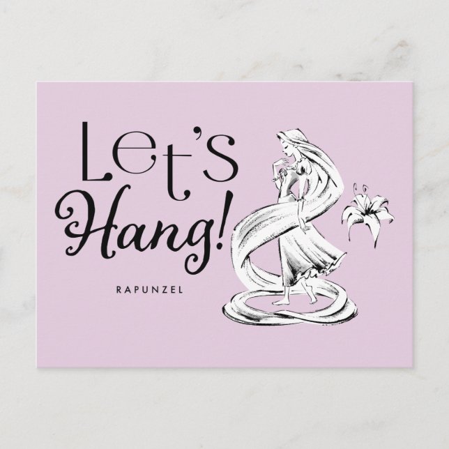 Rapunzel | Let's Hang Postcard (Front)