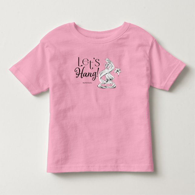 Rapunzel | Let's Hang Toddler T-shirt (Front)