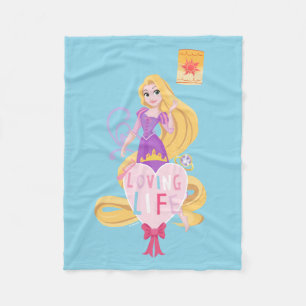 Rapunzel Loving Life Fleece Blanket