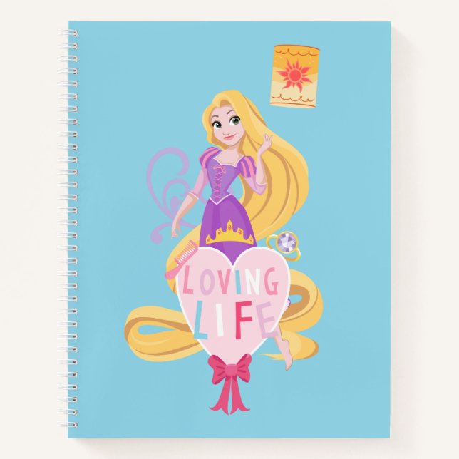 Rapunzel | Loving Life Notebook (Front)