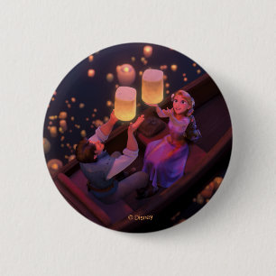 Rapunzel   Make Your Own Magic Pinback Button