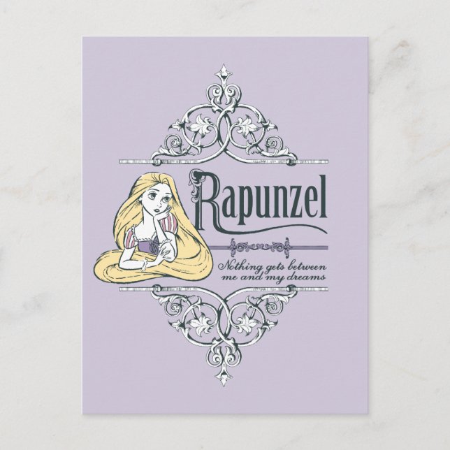 Rapunzel | Nothing Between Me and My Dreams Postcard (Front)
