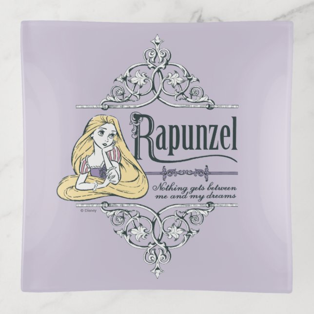 Rapunzel | Nothing Between Me and My Dreams Trinket Tray (Front)