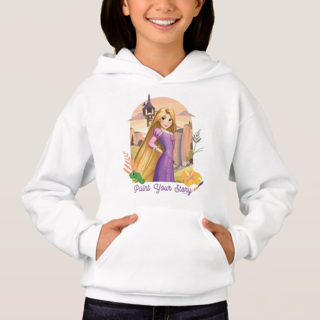 Rapunzel "Paint Your Story" Hoodie (Front)