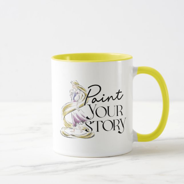 Rapunzel | Paint Your Story Mug (Right)