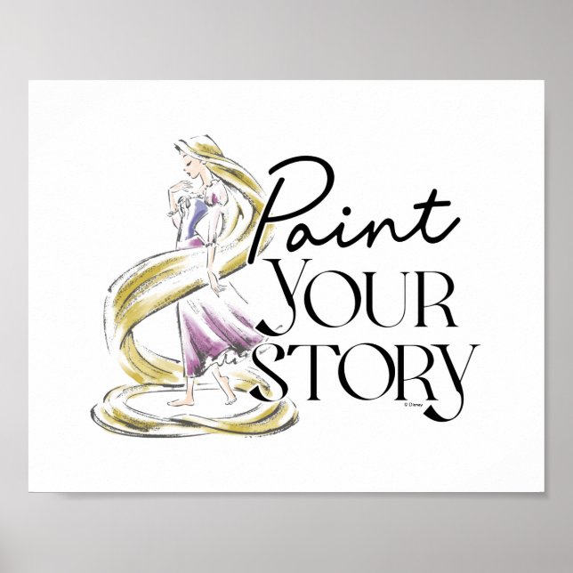 Rapunzel | Paint Your Story Poster (Front)