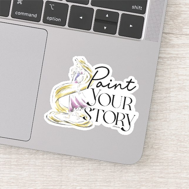 Rapunzel | Paint Your Story Sticker (Detail)