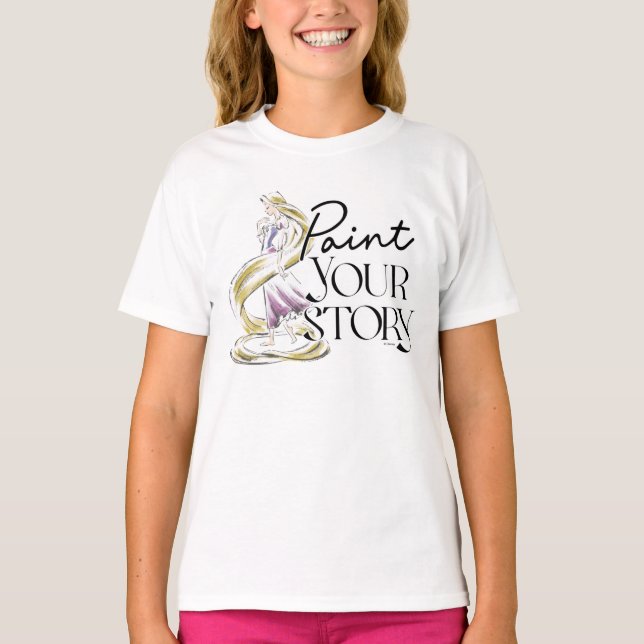 Rapunzel | Paint Your Story T-Shirt (Front)