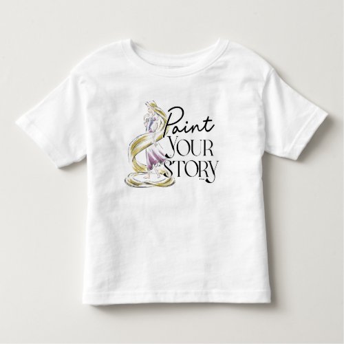 Rapunzel  Paint Your Story Toddler T_shirt