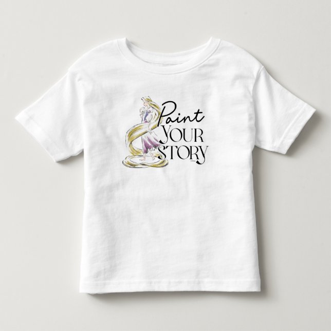 Rapunzel | Paint Your Story Toddler T-shirt (Front)
