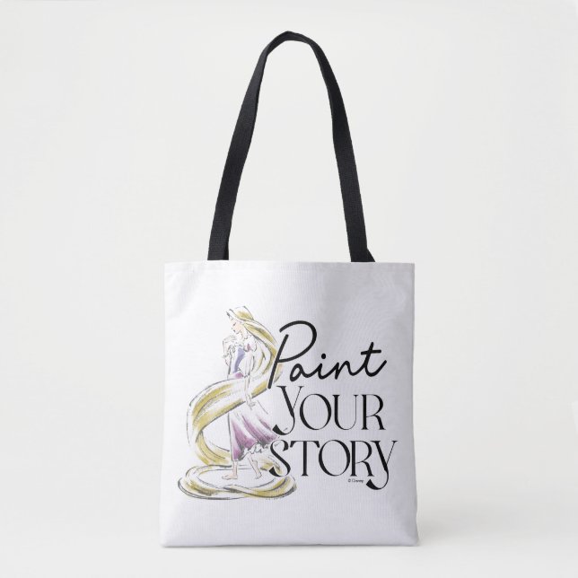 Rapunzel | Paint Your Story Tote Bag (Front)