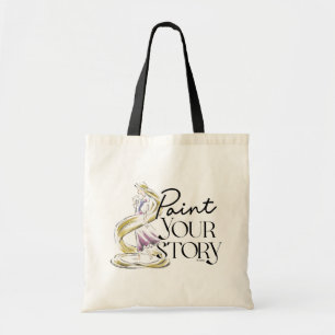 Rapunzel   Paint Your Story Tote Bag