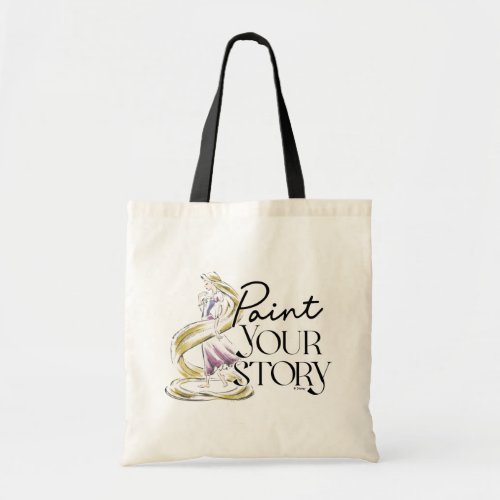 Rapunzel  Paint Your Story Tote Bag