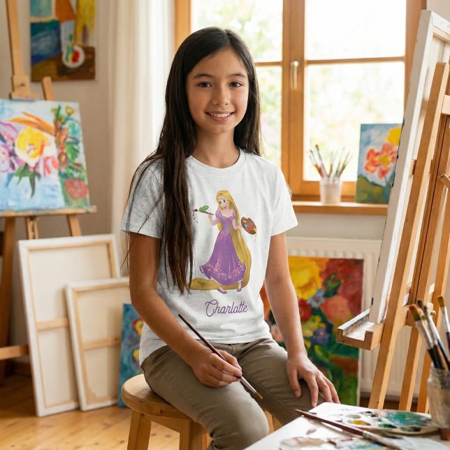 Rapunzel | Painting With Pascal Tri-Blend Shirt (Creator Uploaded)