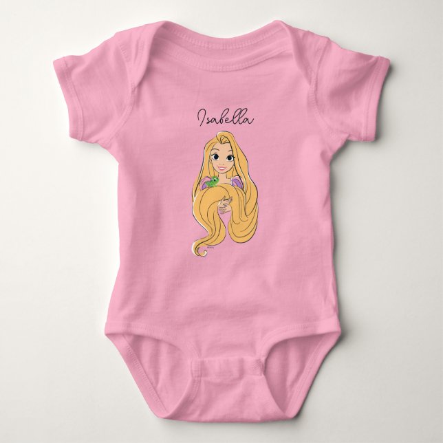Rapunzel & Pascal Magic Moment Baby Bodysuit (Front)