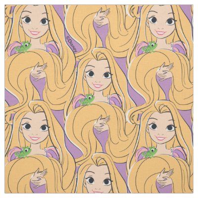 Rapunzel &amp; Pascal Magic Moment Fabric