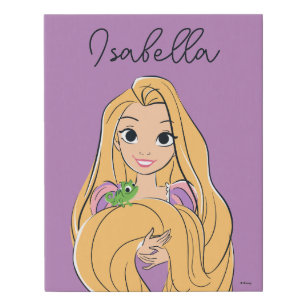 Rapunzel & Pascal Magic Moment Faux Canvas Print