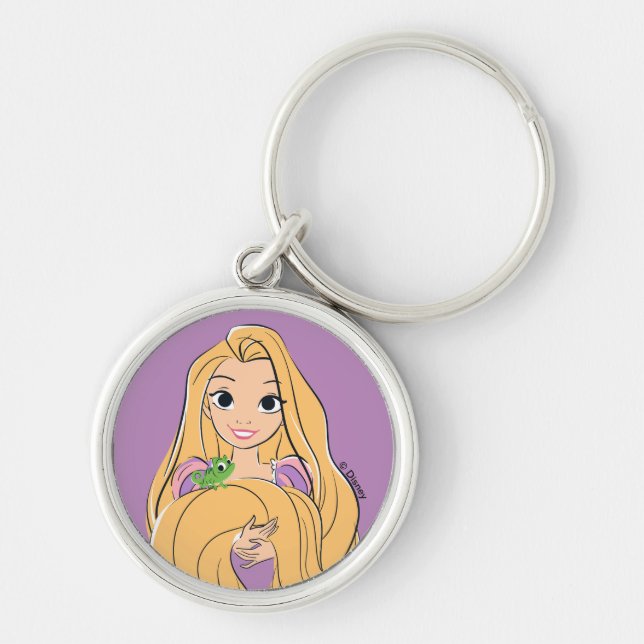 Rapunzel & Pascal Magic Moment Keychain (Front)