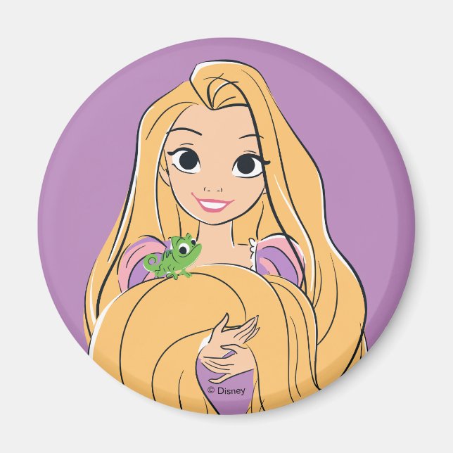 Rapunzel & Pascal Magic Moment Magnet (Front)