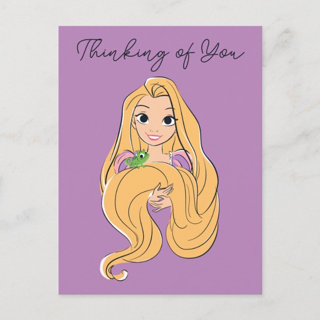 Rapunzel & Pascal Magic Moment Postcard (Front)