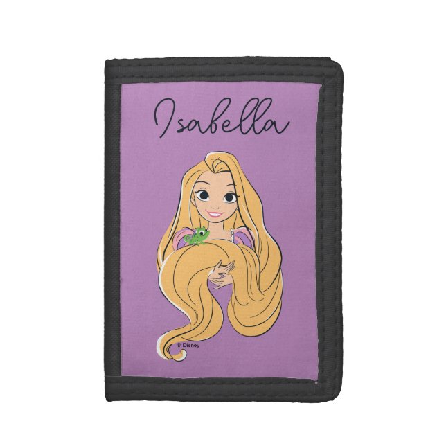 Rapunzel & Pascal Magic Moment Tri-fold Wallet (Front Vertical)