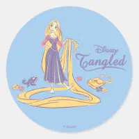 Pascal Tangled Rapunzel in dress | Sticker