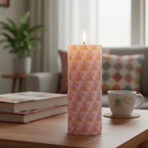 Rapunzel Pillar Candle